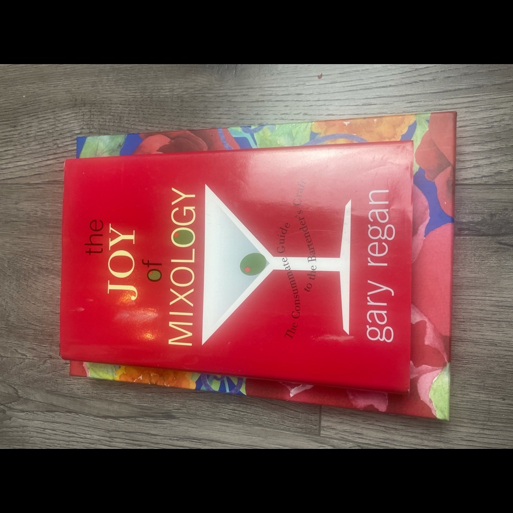 The Joy Of Mixology by Gary Regan Book